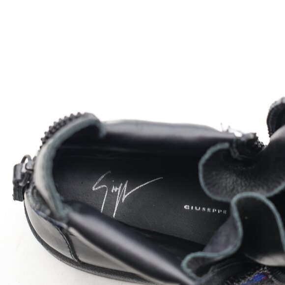 Giuseppe Zanotti Gerard Plaid Women's EU 35.5 Mid Top Sneakers Lace Up - Picture 11 of 11